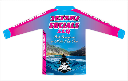 Pink long sleeve with pattern